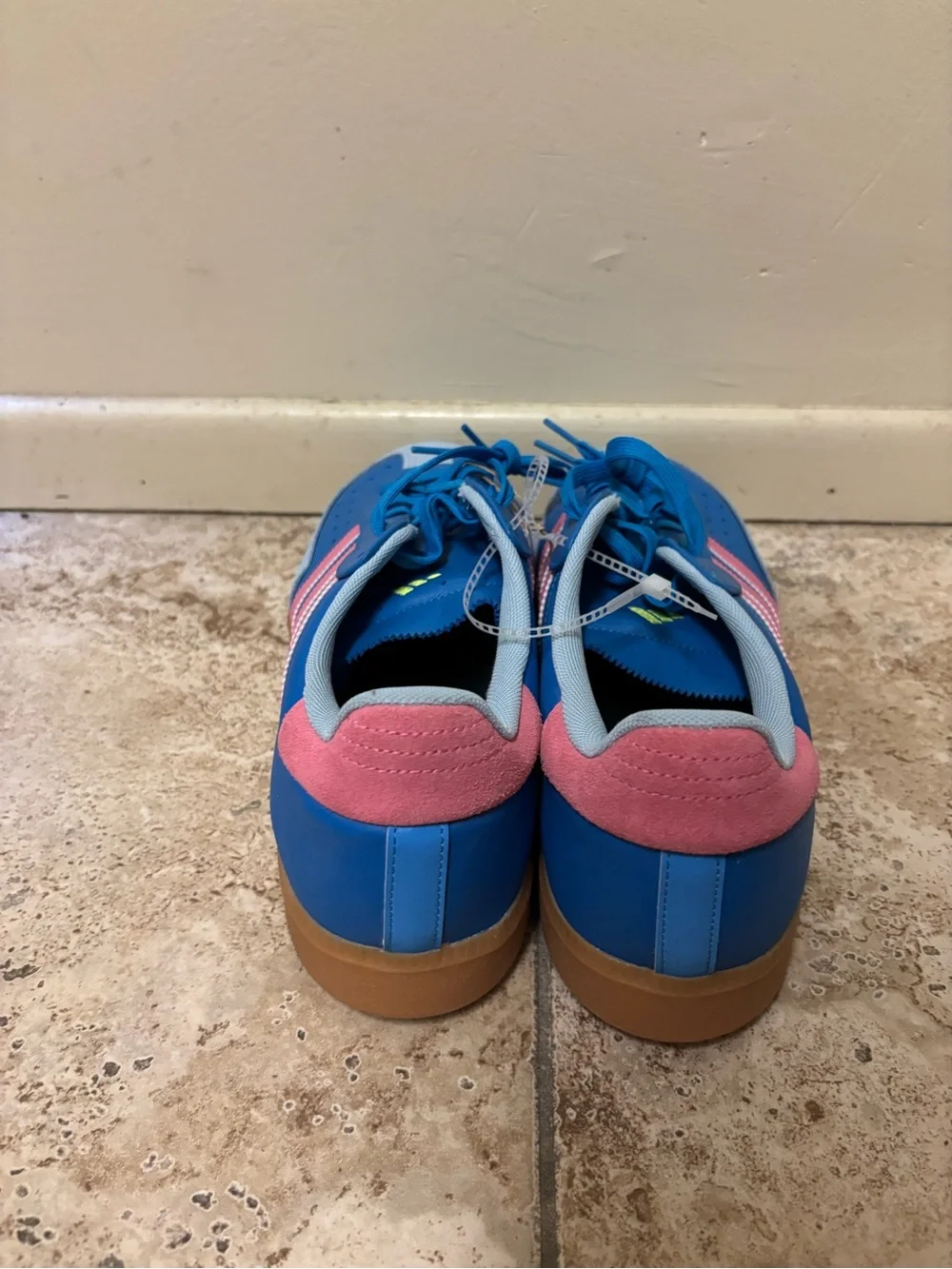 Adidas Velosamba Bright Blue Magenta Cycling Shoes Sneakers Men’s Sz 12.5 JQ2325